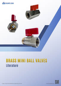 Brass M x F Mini Ball Valves Literature
