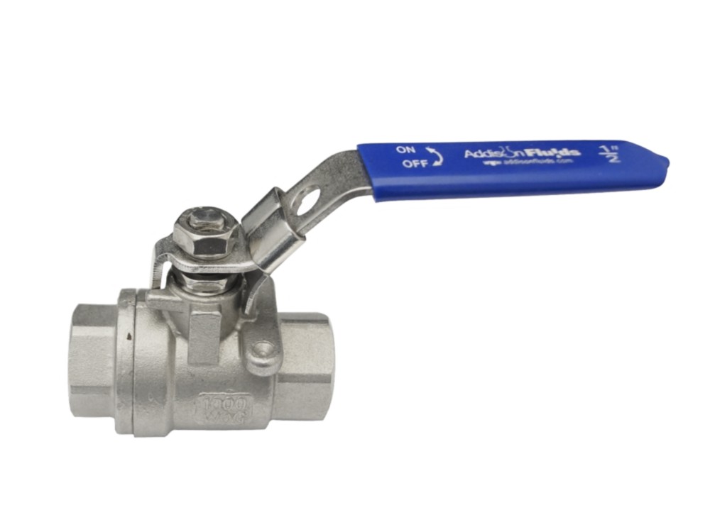 Full Bore 2 PC Ball Valve