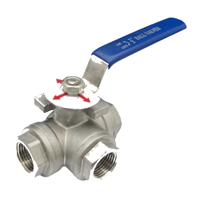 3-Way T-Port Ball Valve