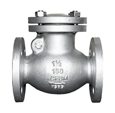 ANSI 150# SS316 Flange End Swing Check Valve