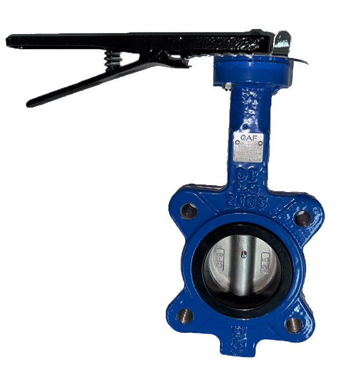 ANSI 150# Ductile Iron Wafer Type Butterfly Valve