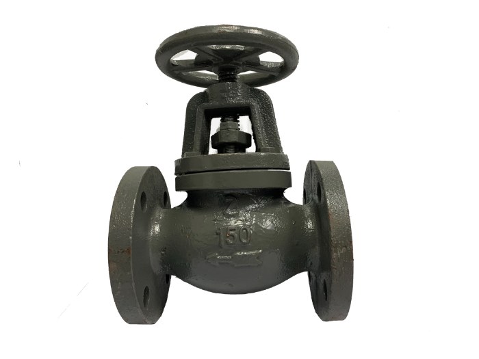 ANSI 150# Cast Iron Flange End Globe Valve
