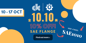 10.10 SAE Flange Sales is coming now!