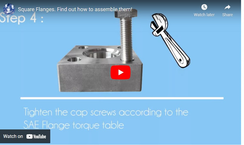 ​Tips: Square Flanges Assembly Instruction
