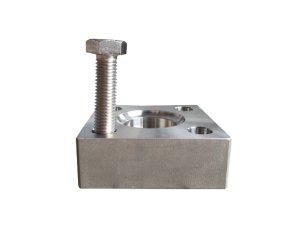 Square flange assembly step 2