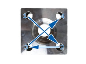 Square flange assembly step 3