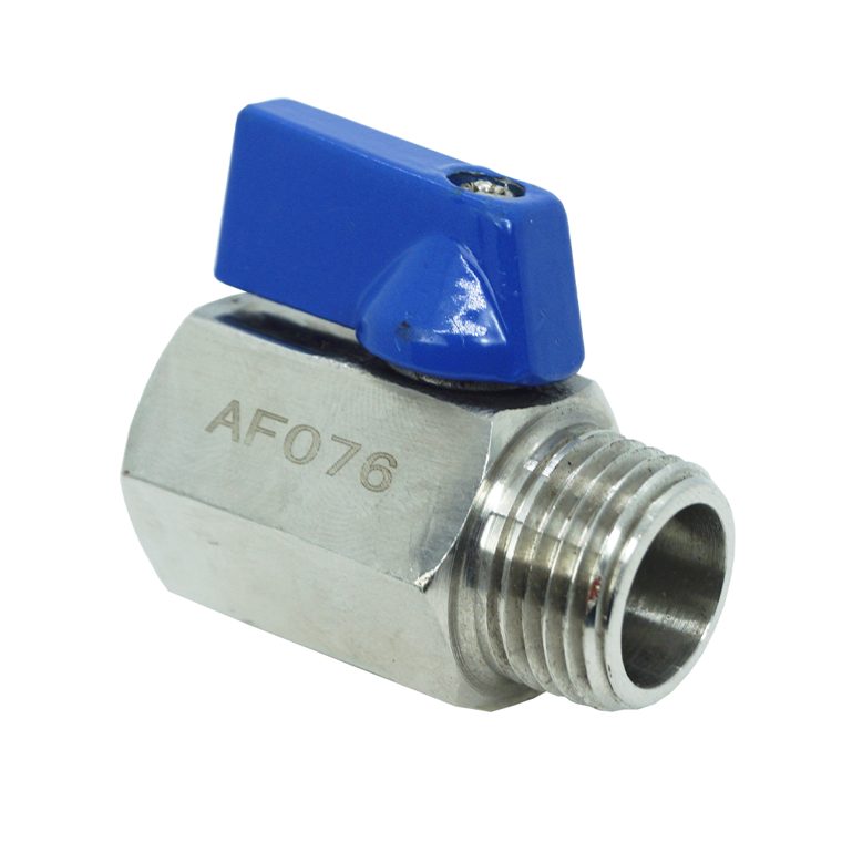 Stainless Steel MxF Mini Ball Valves